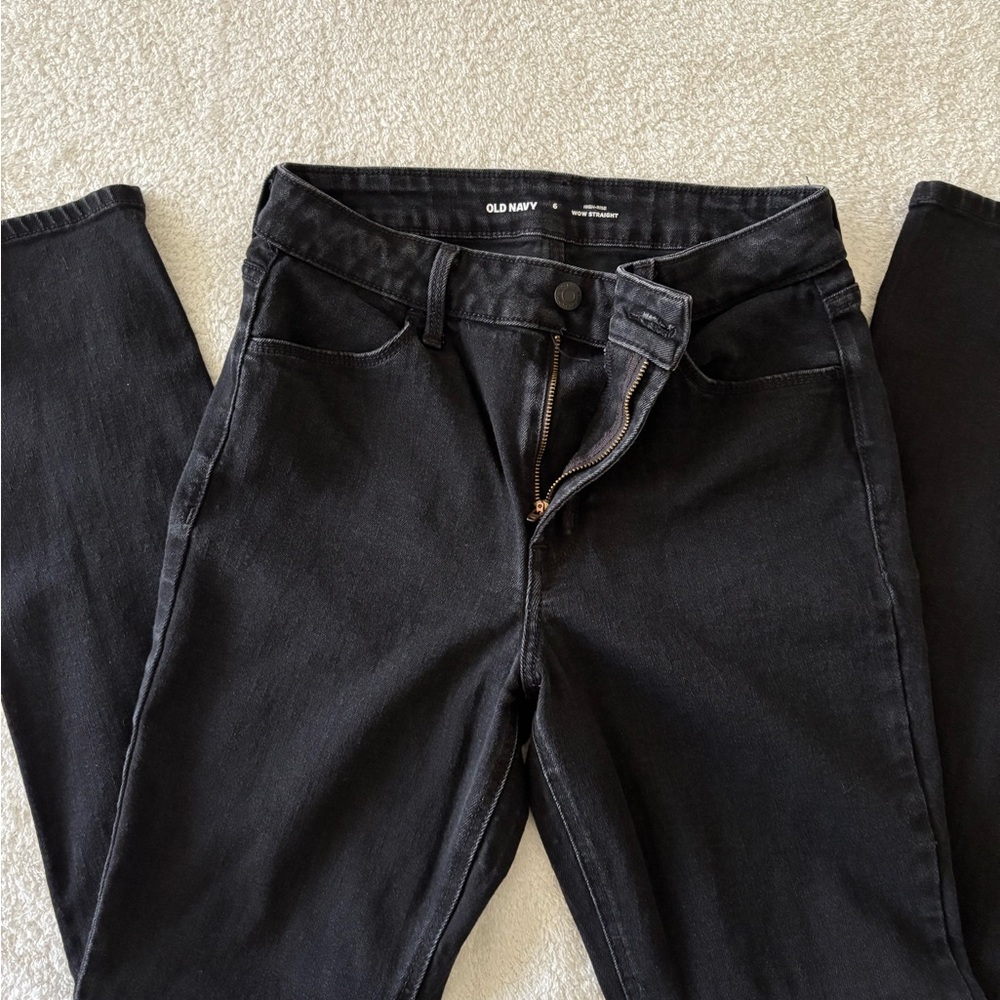 Old Navy Women's Dark Skinny Jeans Size 6 - Picture 7 of 11